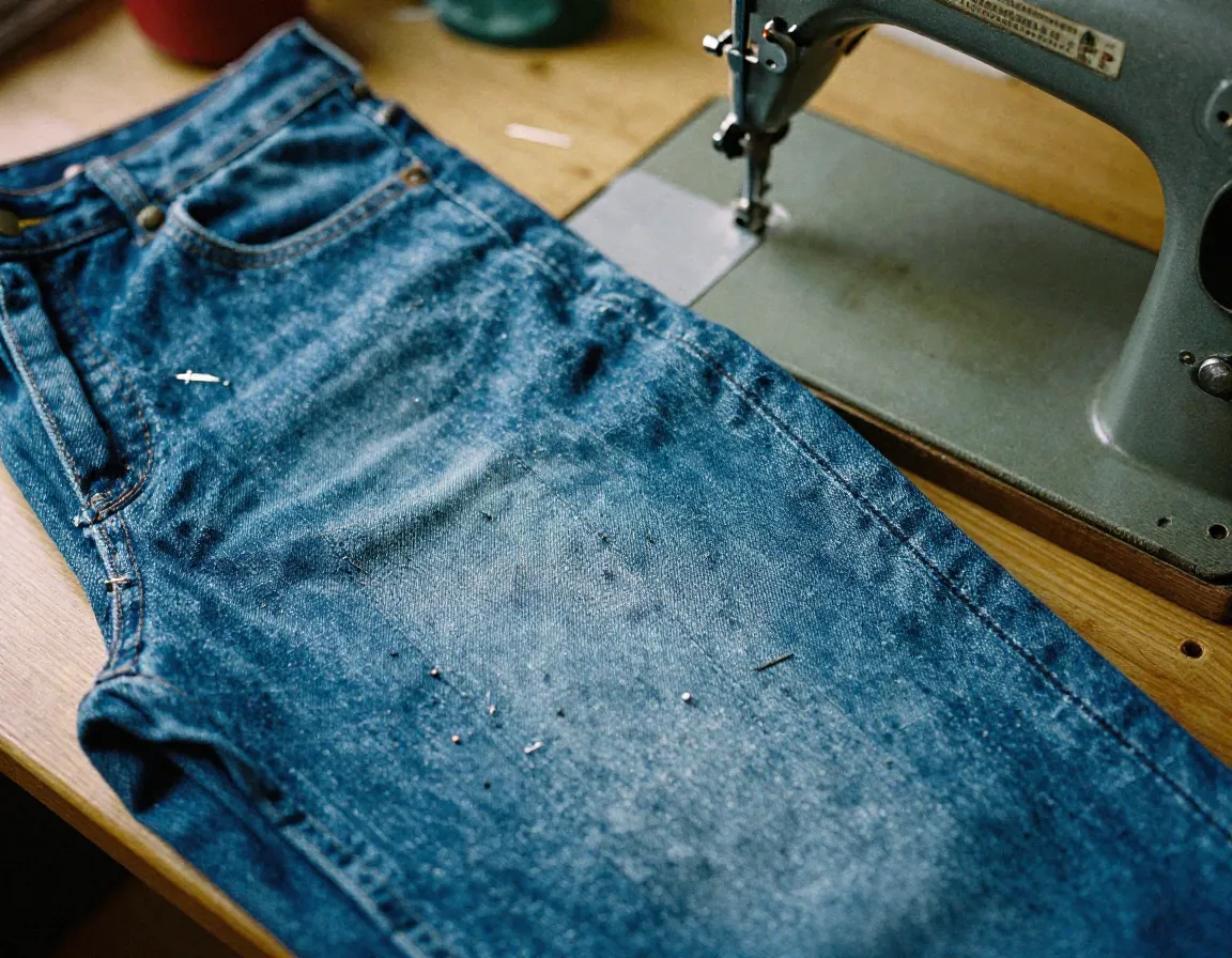 Professional clothing repair and sewing craftsmanship